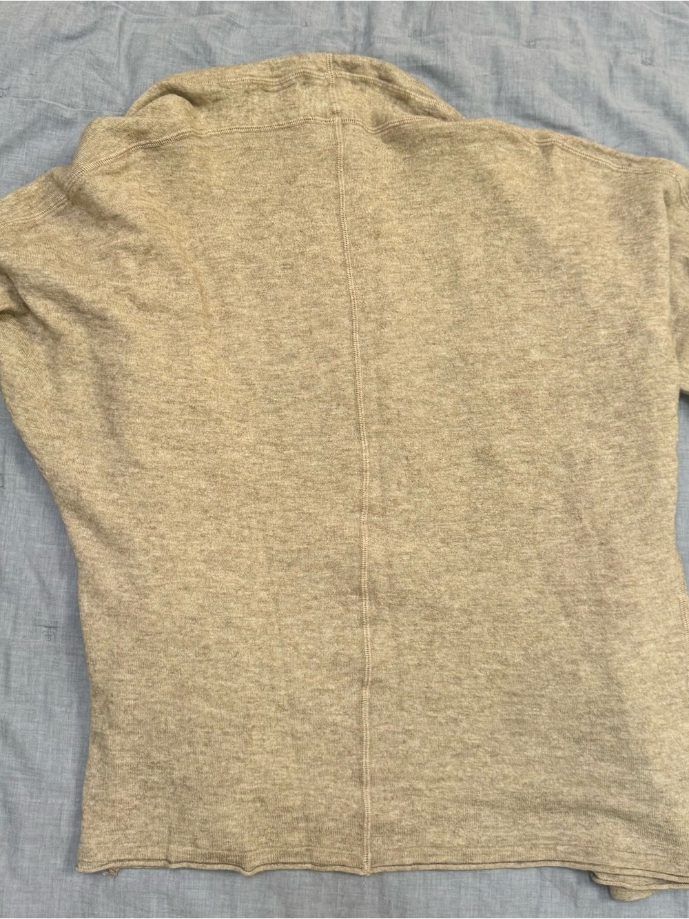 Tommy Bahama Gray Tie Front Wool Blend Cardigan Women’s S Soft Knit - Picture 7 of 9